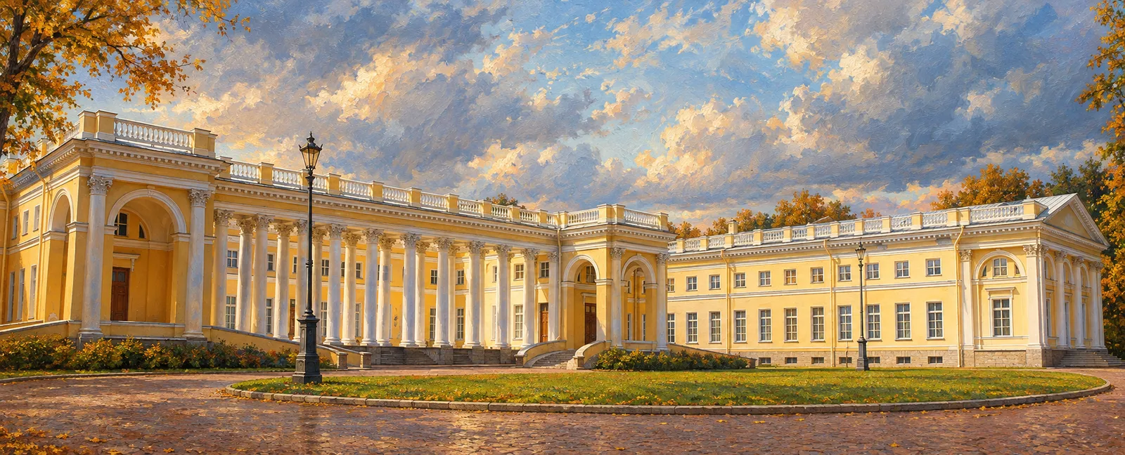 Александровский дворец в Царском Селе