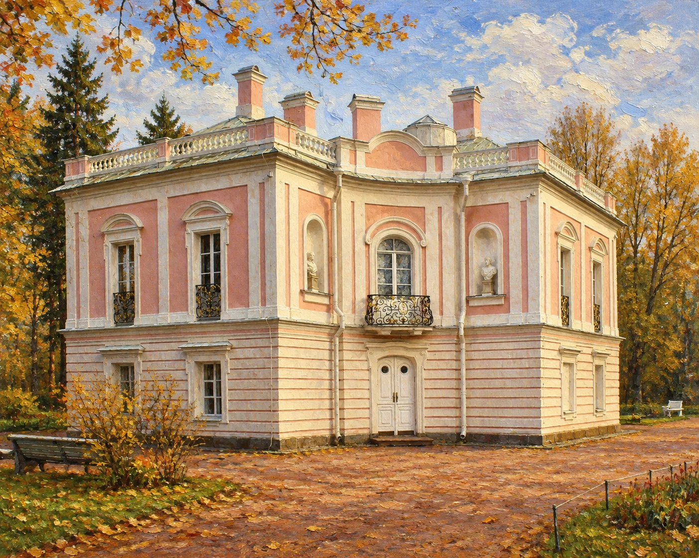 Дворец Петра III в Ораниенбауме