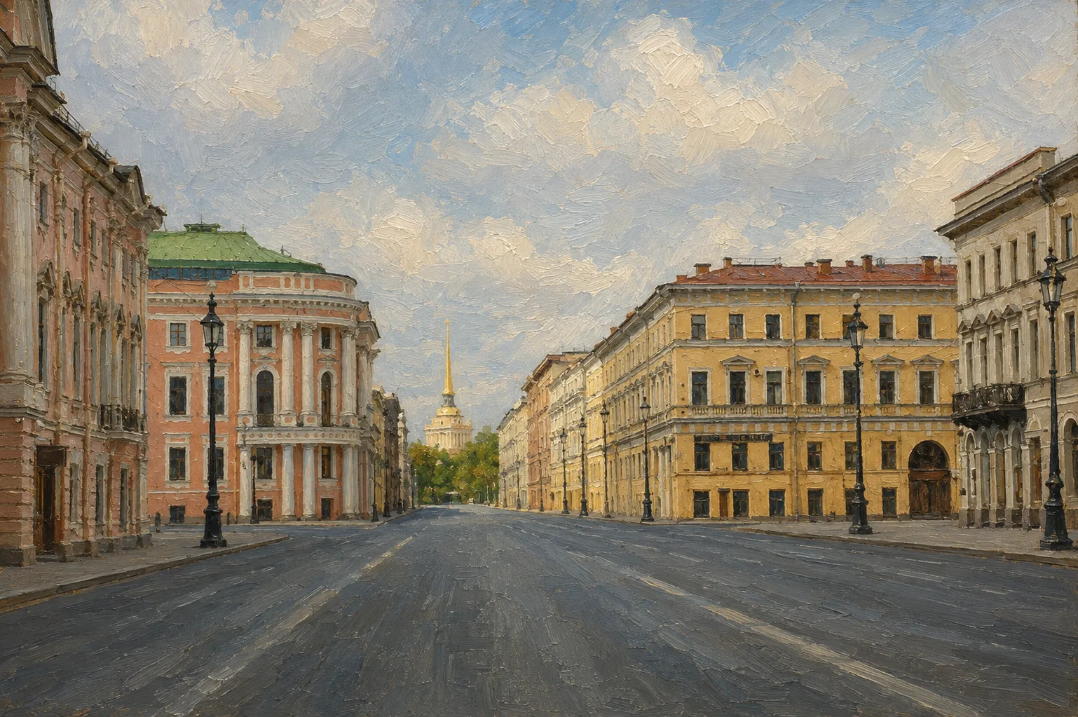 Невский проспект в Санкт-Петербурге