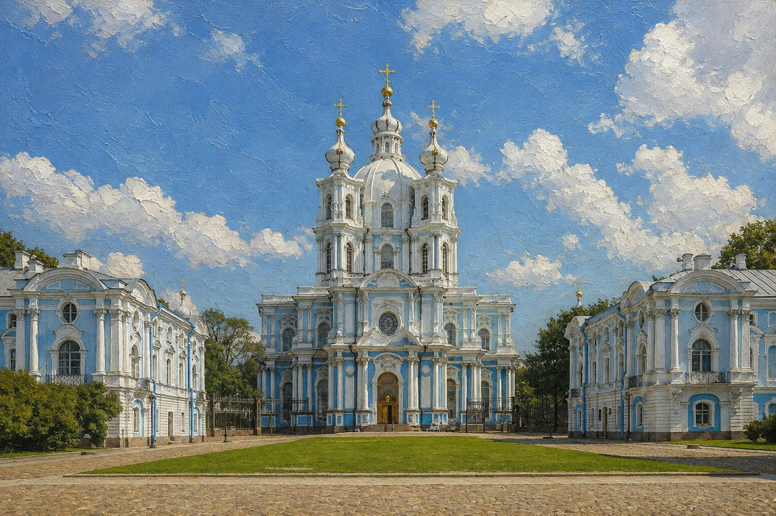 Смольный собор в Санкт-Петербурге