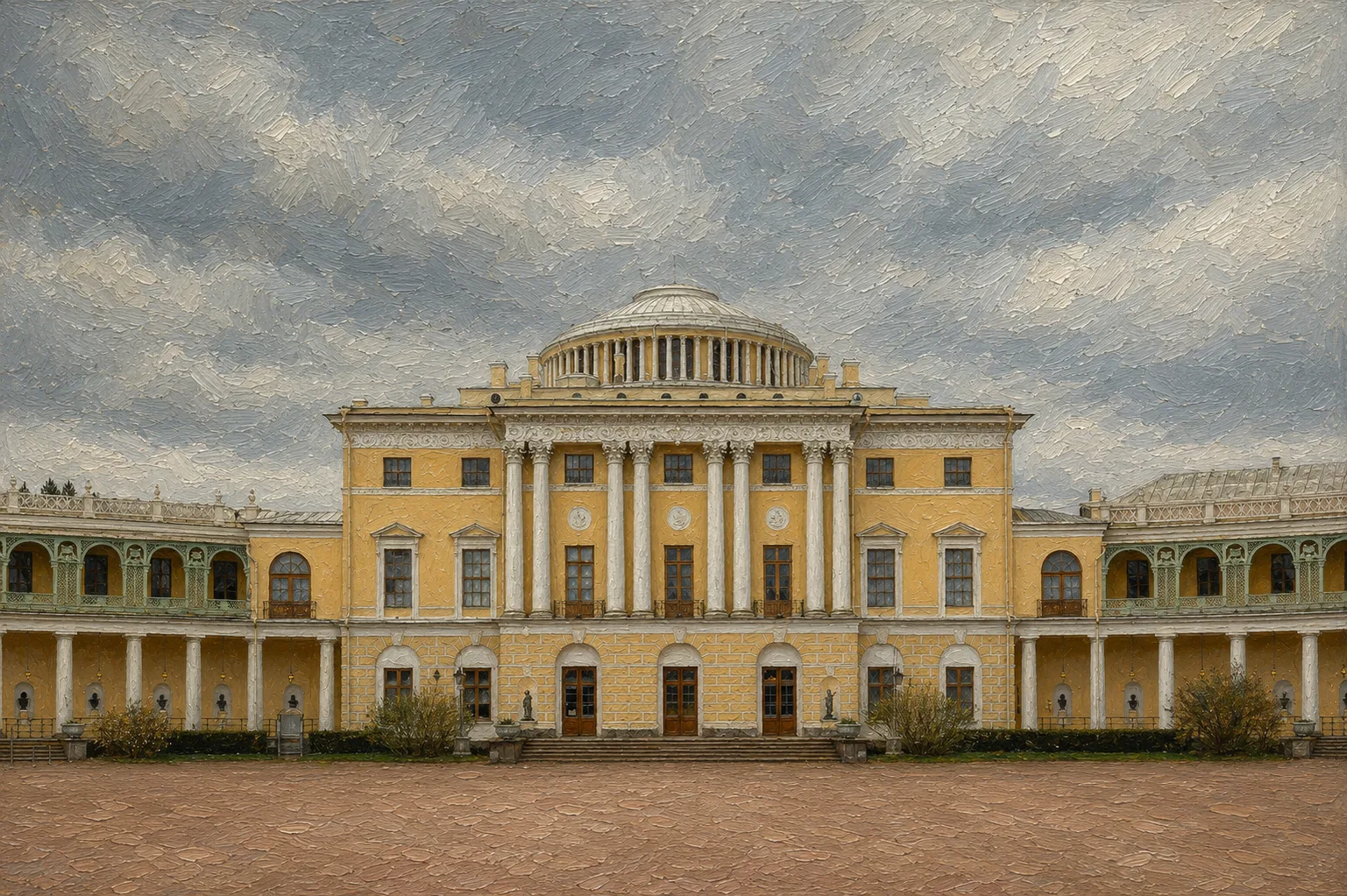 Павловск под Санкт-Петербургом