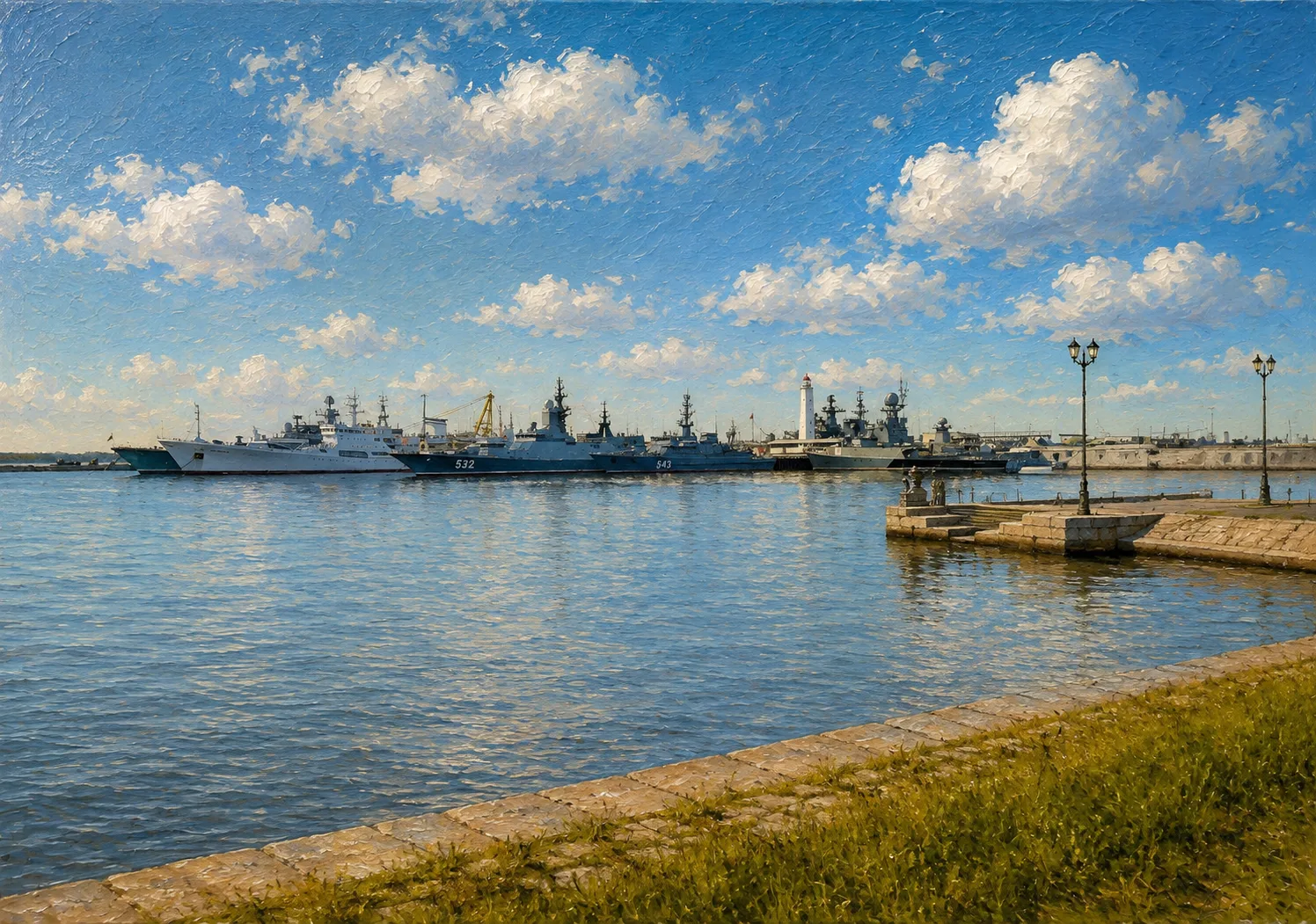 Кронштадт под Санкт-Петербургом