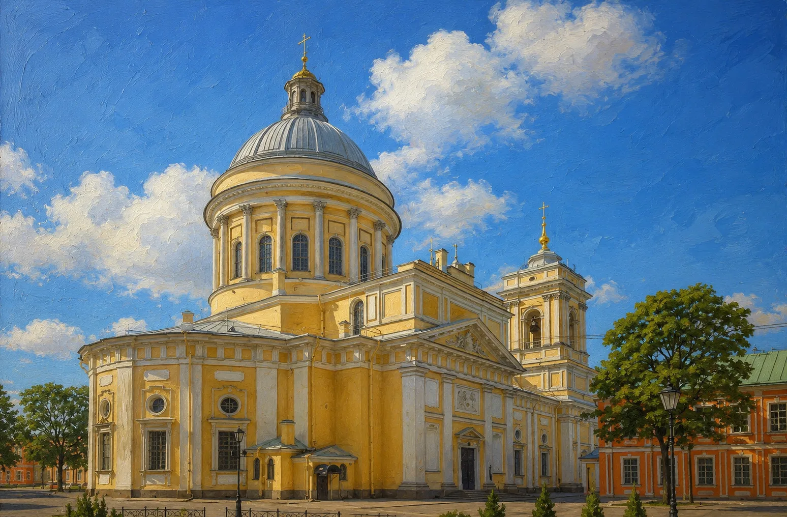 Александро-Невская лавра в Санкт-Петербурге