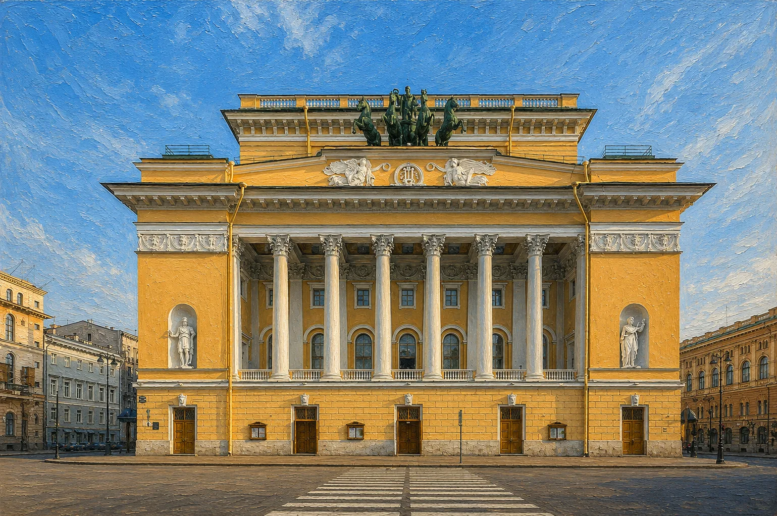 Александринский театр в Санкт-Петербурге