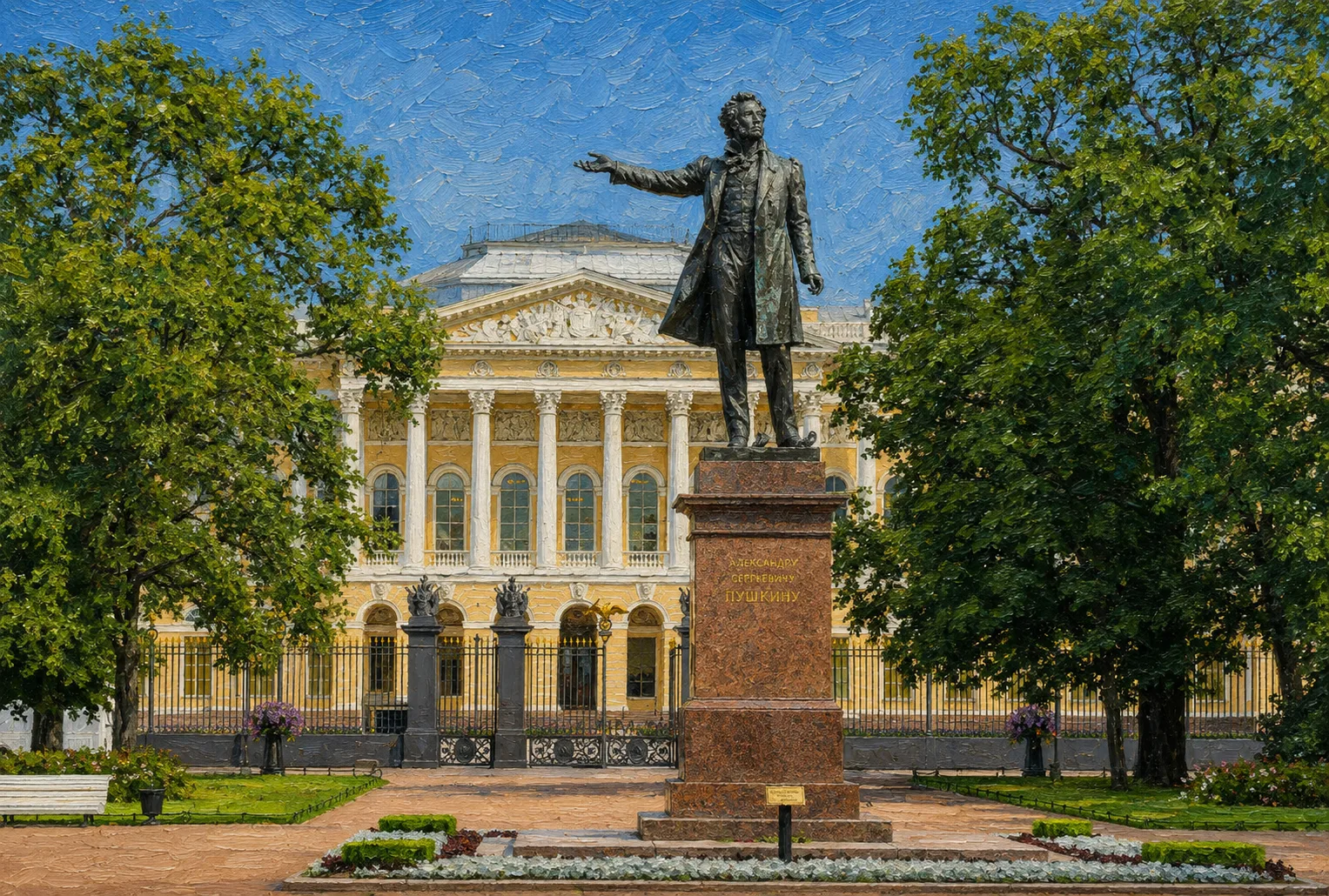 Площадь Искусств в Санкт-Петербурге